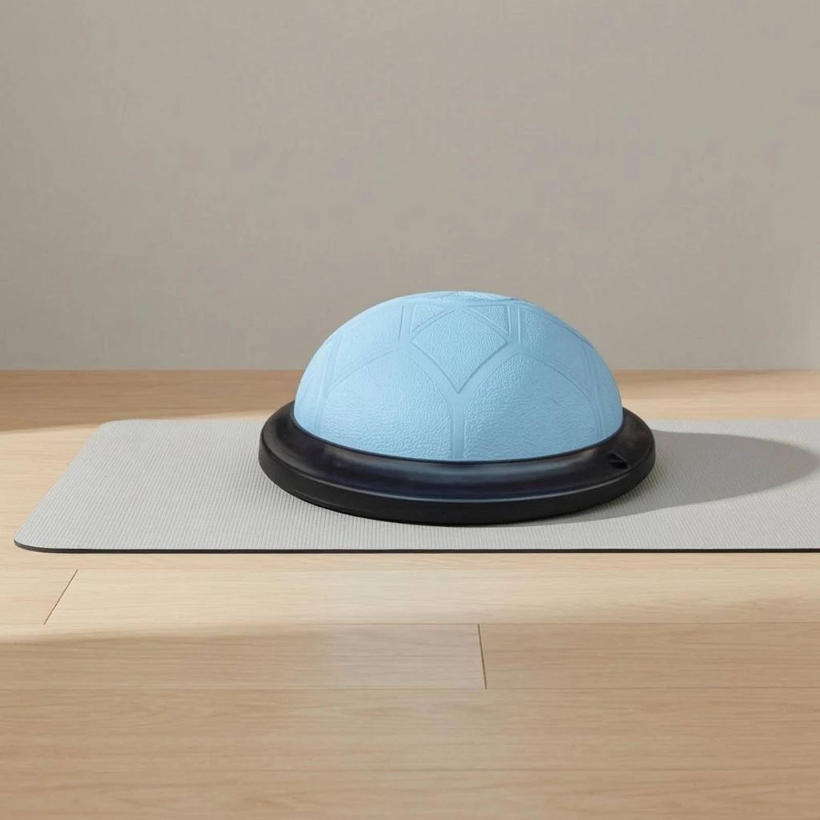 Half-Dome Balance Ball Anti-Slip Half Balance Ball Coach Textured Black Base