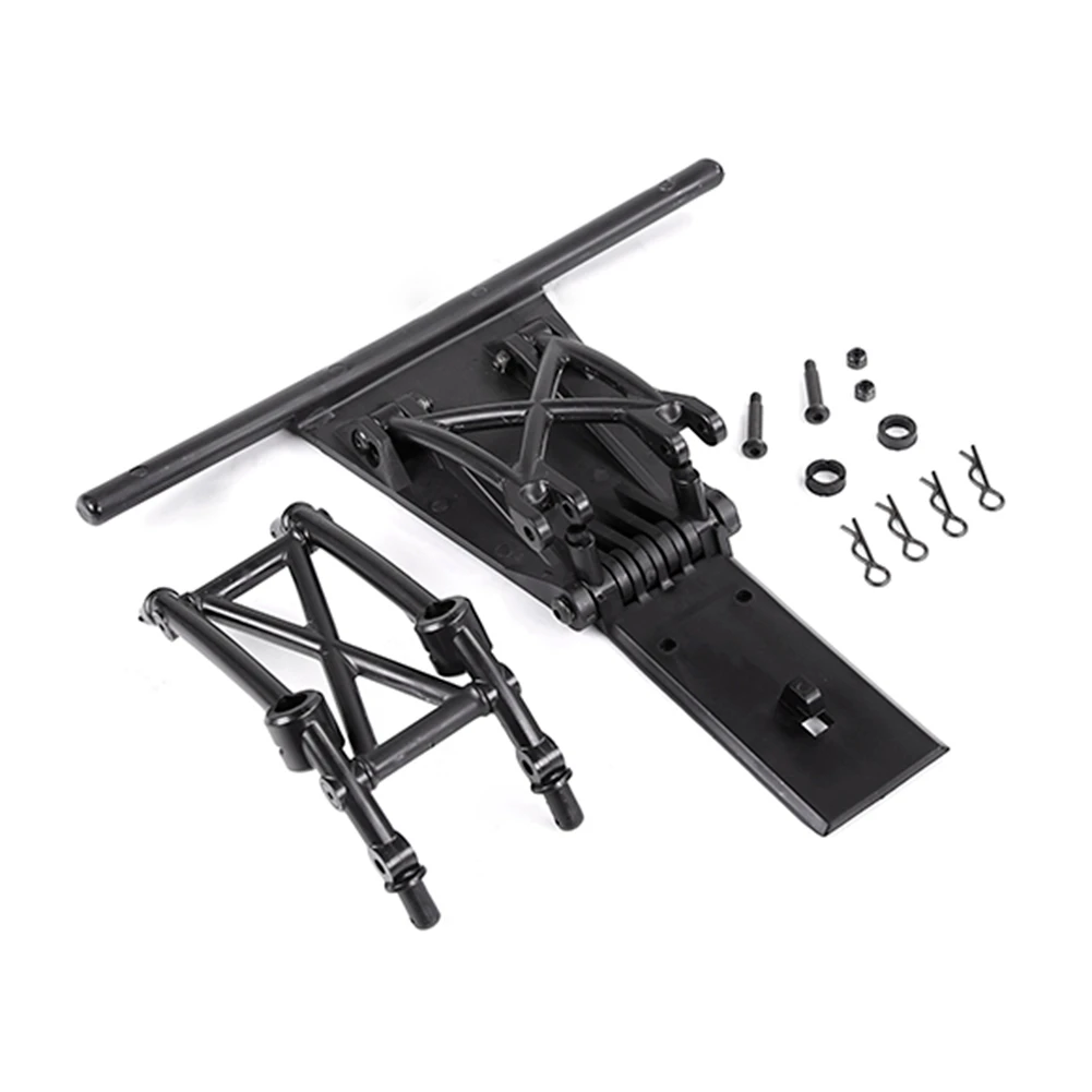 Wowfu-kit anticolisão frontal para 1/5 hpi rofun baha rovan km baja 5b atualização 5sc peças, preto