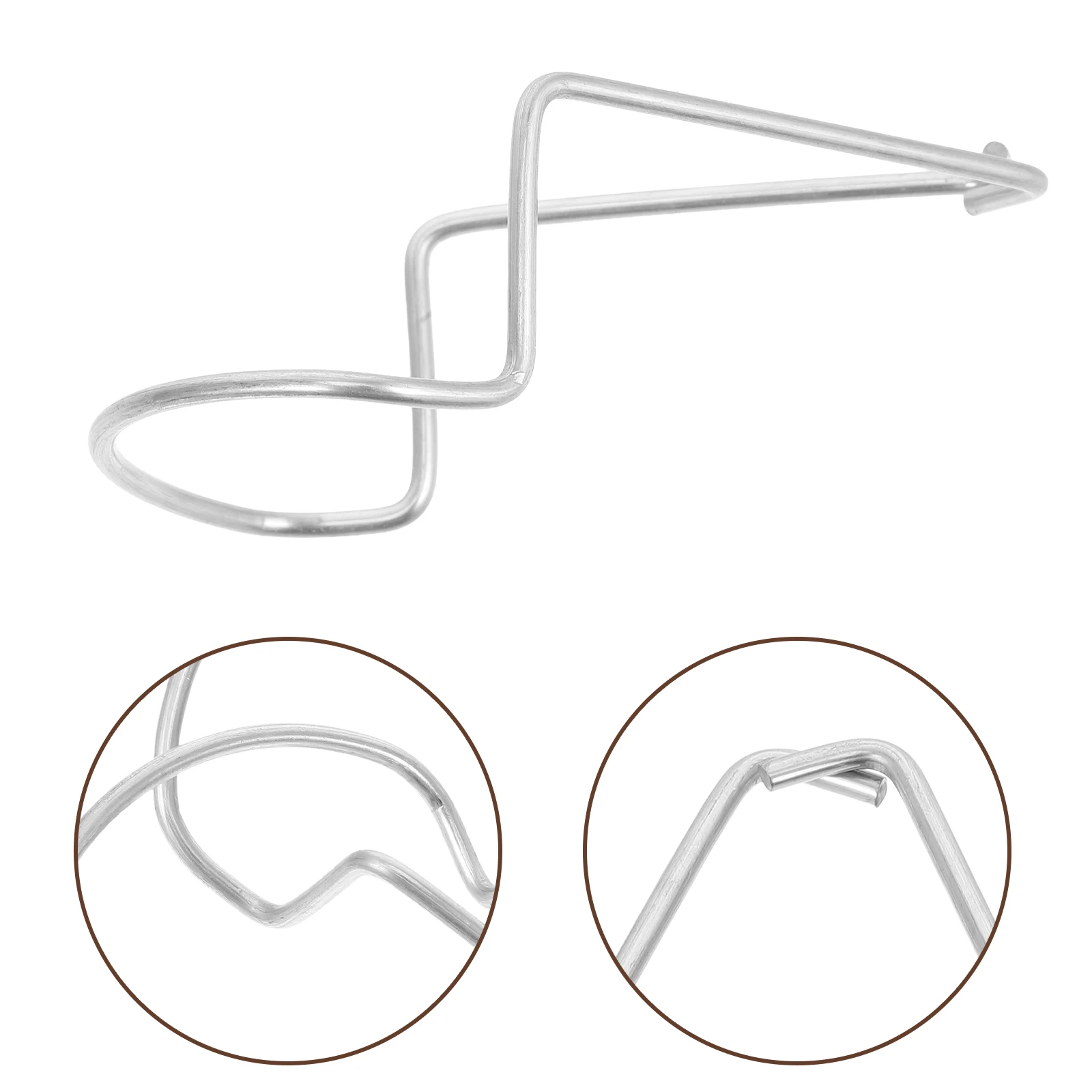 2 Pcs Garden Tool Part Blade Protector Replacement for Lawn Mower Accessory Trimmer Stainless Steel Fitting