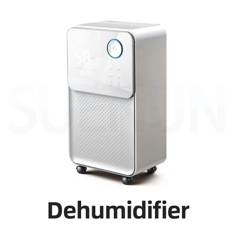 Silent Dehumidifier Home Bedroom Intelligent Moisture Absorption Dryer Basement Dehumidifier Air Moisture Absorption And Dryer