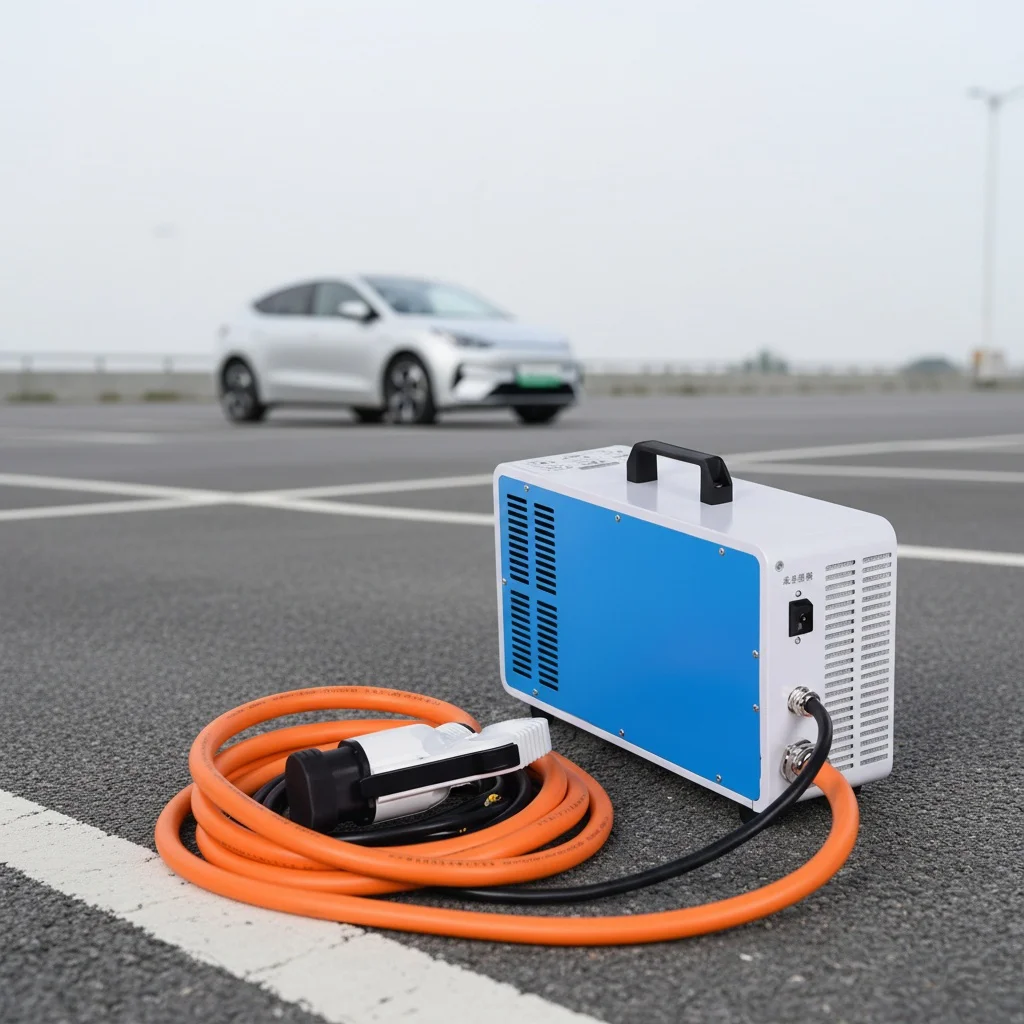 

High Power 60kW 3-Phase DC Mobile EV Charger with Smart App Control for Private Villa Garage Fast Charging EV Charging Station