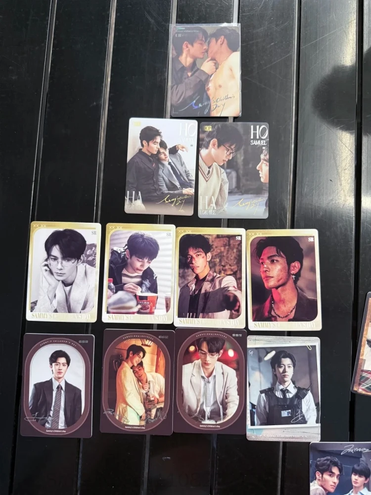 Official Sammy’S Children’S Day Tv Peripheral Character He Changxi And He Yanchao Peripheral Postcards Collection Cards Acg Gift view 4