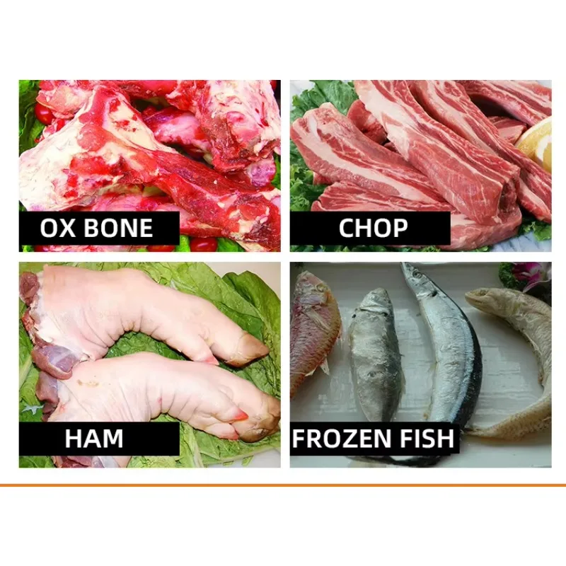 300es 12 Meat Slicer Meat Bone Saw Machine Meat Slicer Industrial Cheese Slicer