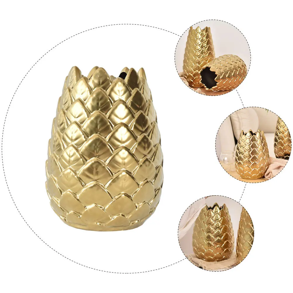 

1Pcs Nordic Style Ceramic Vase Simple Elegant Flower Holder Home Desktop Decoration Creative Artistic Vase Flower Holder