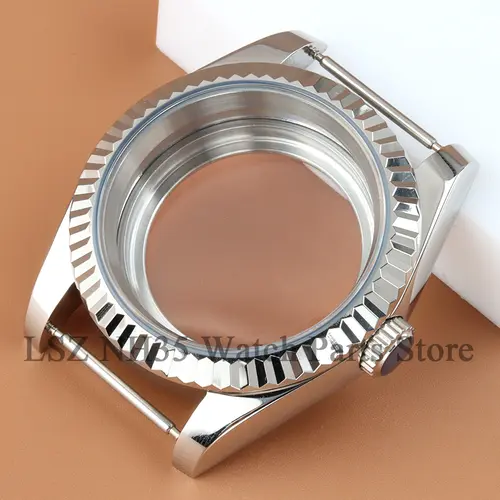 For 36mm/39mm Datejust Case Stainless Steel NH35 Watch Case Fit Seiko NH35 NH36 Movement 28.5mm Dial Polish Oyster Watchband - Image 10