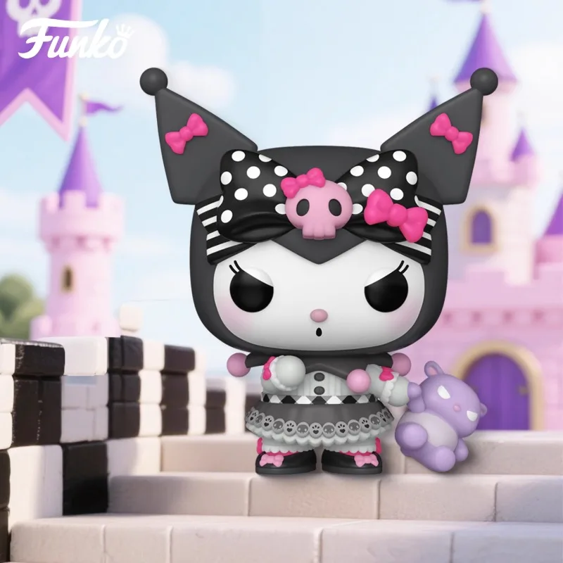 

FUNKO POPSanrio Kuromi & Baku: 20-летие, ограниченная серия, украшение для рабочего стола, модель игрушки, Коллекционная модель
