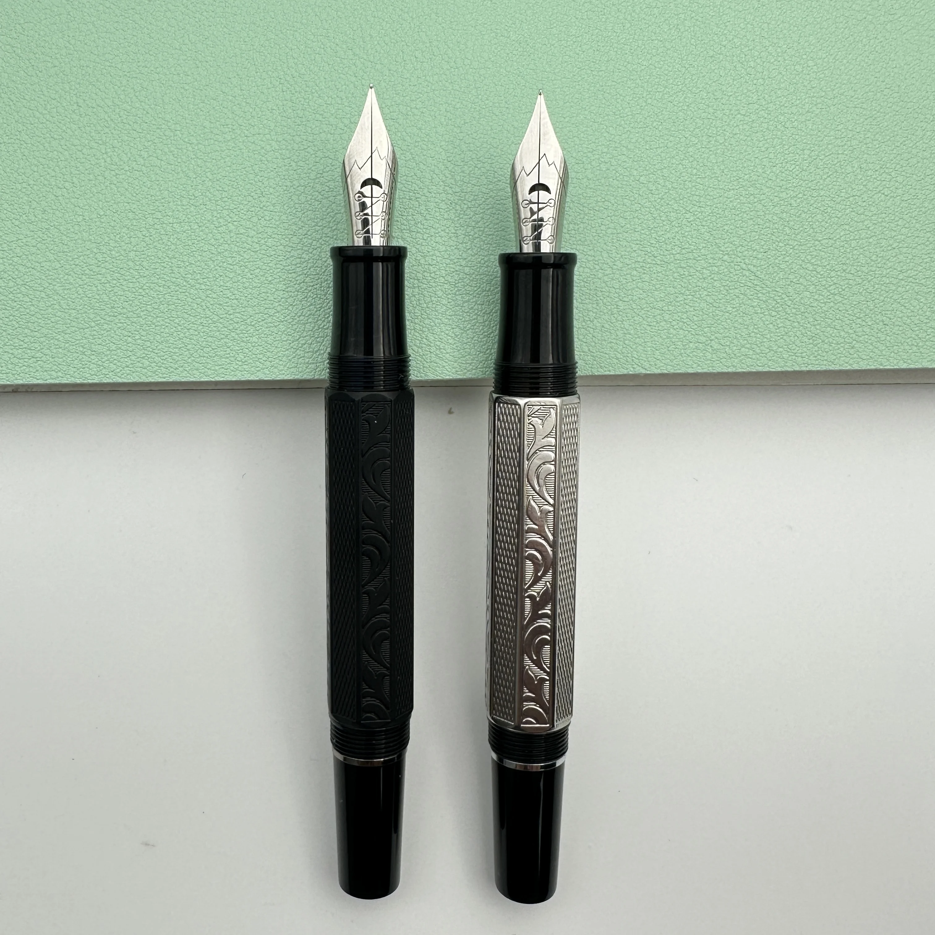 

MAJOHN P139/P138/P136 Classic Flex Nib Fountain Pen, Soft Flexible Nib for Business Modification Writing, Classic Softness