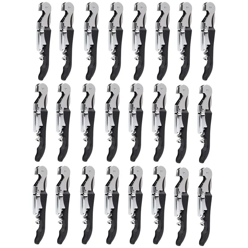 Year-Round Sale Wine Opener Waiter Corkscrew Wine Key Serrated Foil Cutter Bottle Opener