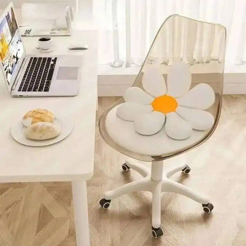 Comfortable Home Computer Chair Chair Writing Office Study Swivel Chair Rotary Wheel Lifting Chair