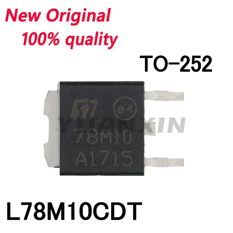 （20/pieces）New Original L78M10CDT L78M10 78M10 three-terminal regulator 10V patch TO 252 In Stock