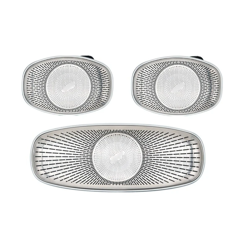 

Подходит для Mercedes-Benz S-Class/E-Class, задний потолочный трехсекционный автомобильный твитер, динамик, модификация окружающей освещенности