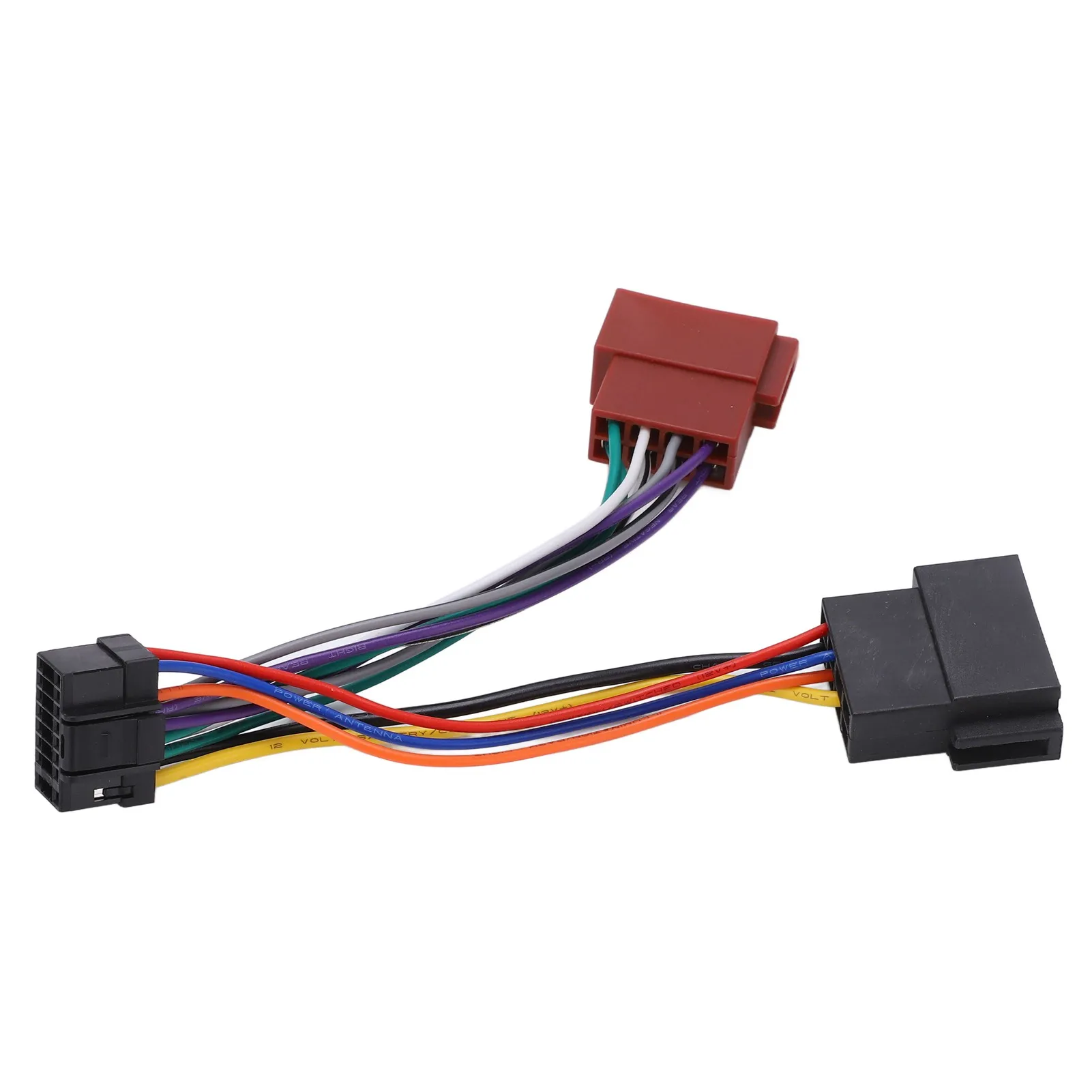 

ISO Wiring Harness Connector Adaptor Plug 16 Pin Car Stereo Radio Loom Replacement For Alpine