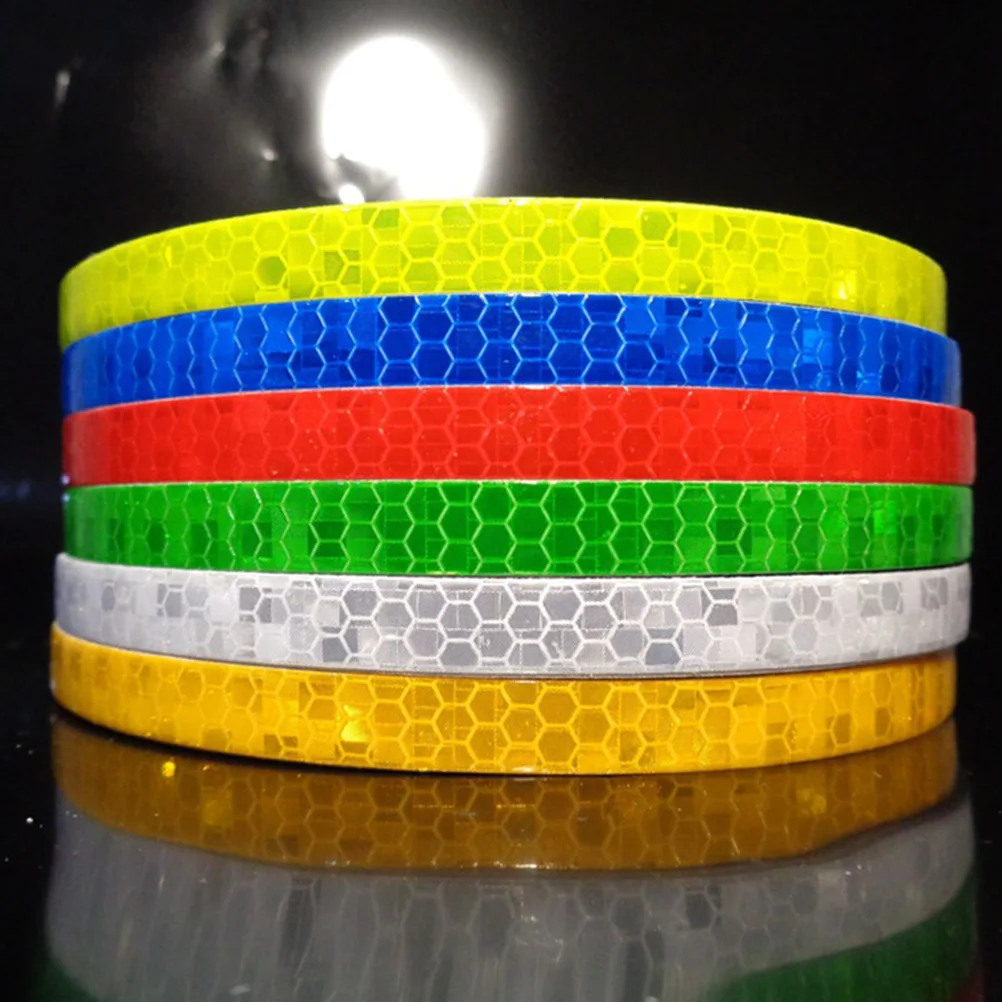 

Bike Wheel Reflective Stickers for Front Rear Wheels Safety Gear Reflective Tape DIY Decoration