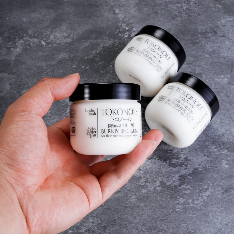 120 جرام المعلبة المصنوعة يدويا عامل معالجة الجلود الملمع ممحاة السرير الجلدية #5