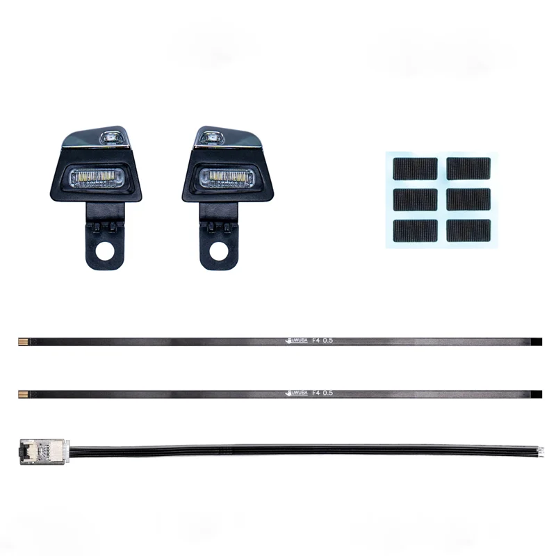 Светодиодный прожектор на высоком потолке 5 В для грузовика Tamiya RC в масштабе 1:14 VOLVO FH16 56360 автомобиля