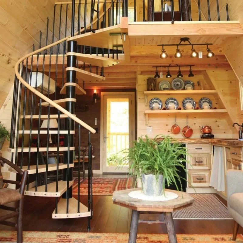 custom.Indoor Apartment Space Steel Structure Staircase Stainless Steel Staircase System From China