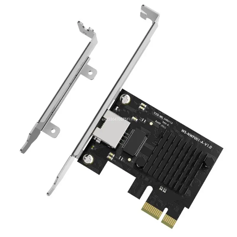 

Fast Speed 1G Ethernet PCIE Networking Card With RJ45 LAN Adapter for Desktop PC, Windows10/11 Compatible DropShipping