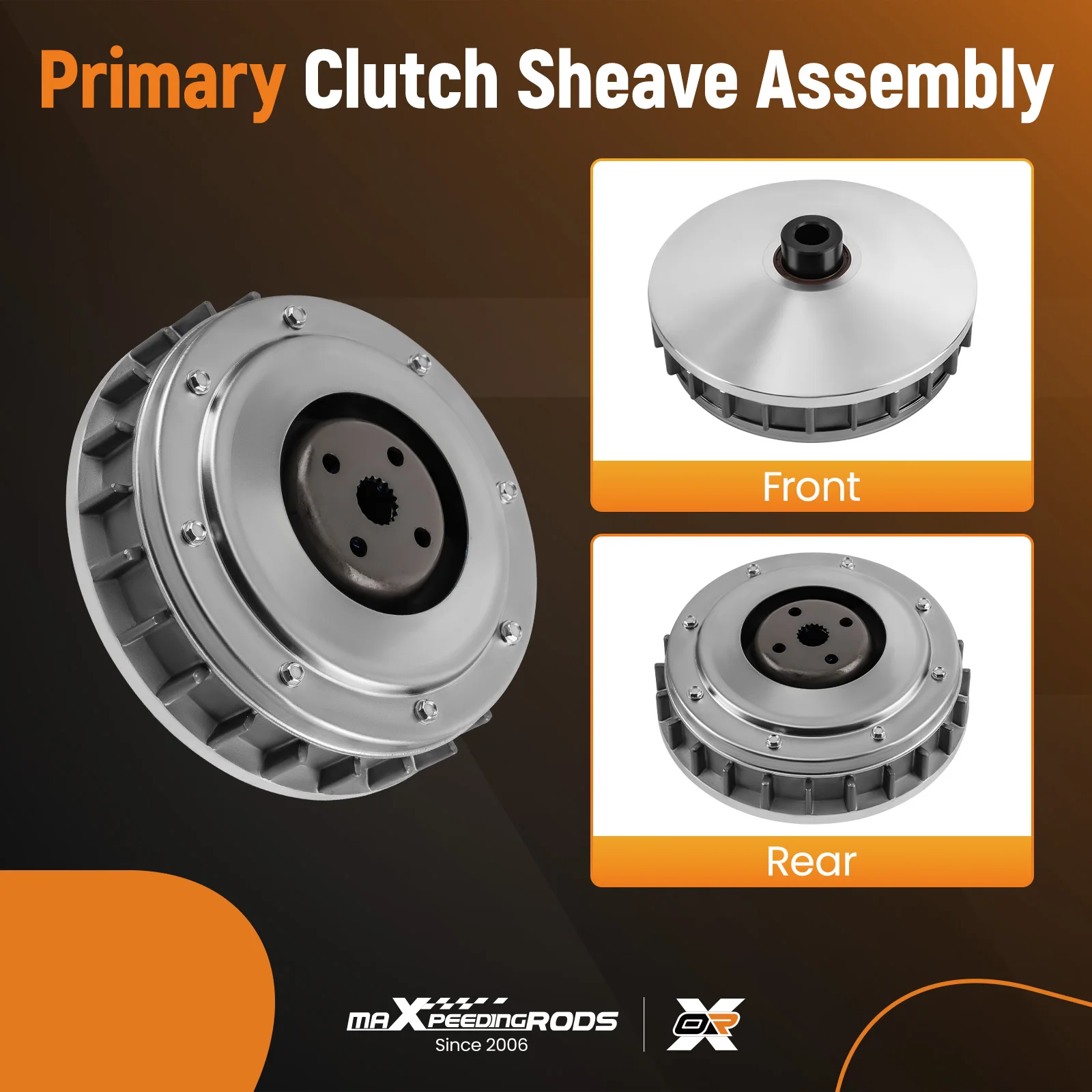 Drive Clutch Sheave Assembly For Yamaha RHINO 660 YXR660 04-07 98517-04012-00