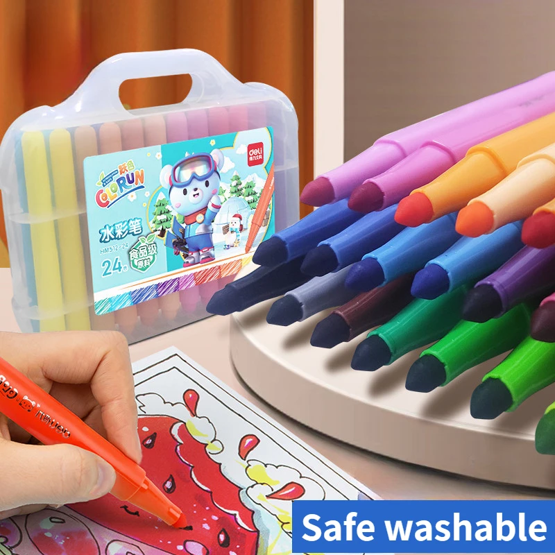 Watercolor Pen Set for Children To Learn Graffiti and Painting Special Pen Color Pen Art Watercolor Color Set Non-toxic Washable