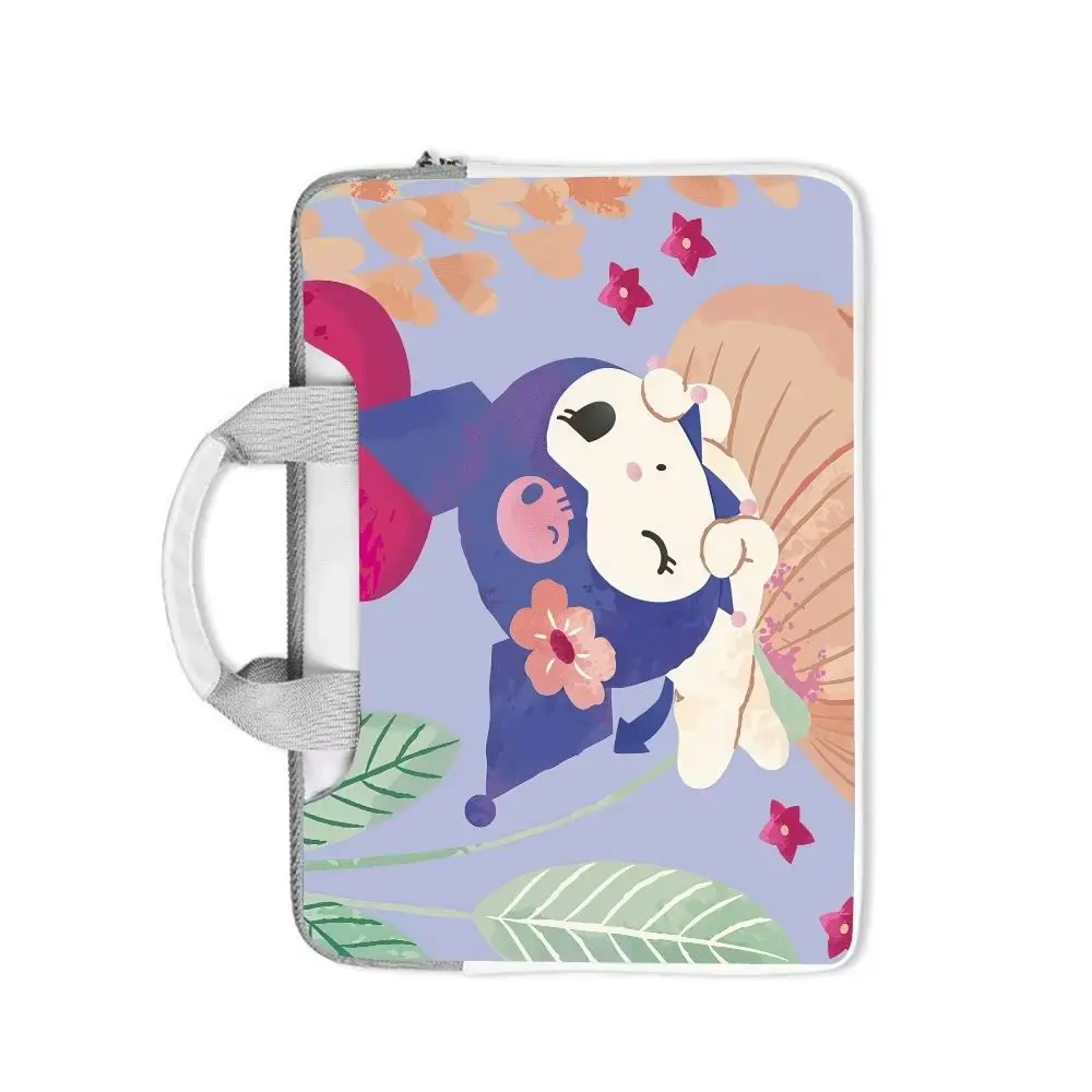 

Cartoon Hello Kitty Kurome Laptop Bag 12 13 14 15 15.6 16 Inch Laptop Suitable for Macbook Computer Handbag Briefcase Travel Bag