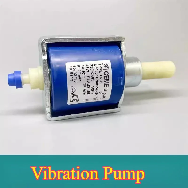 ماكينة القهوة مضخة مياه جديدة الإيطالية CEME مضخة الكهرومغناطيسية E505 220-240 فولت 50 هرتز 47 واط ماكينة إسبريسو مضخة مياه DGE 630cc/دقيقة