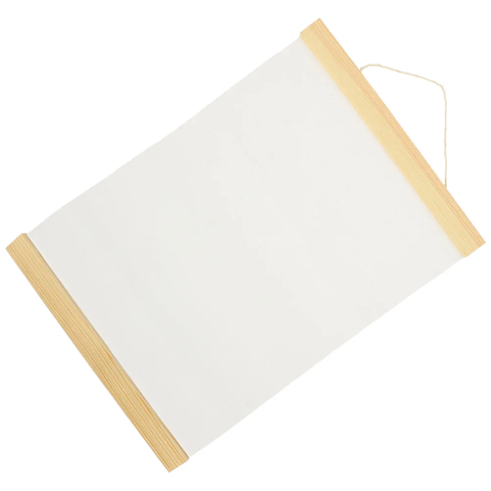 

Blank Pure Cotton Oil Painting Canvas 40x50cm Double Sided for Kids DIY Acrylic Watercolor Sheets Wooden Frame Supplies