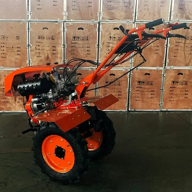 tiller 192f 15hp agricultural manual start farm rotary tiller tiller