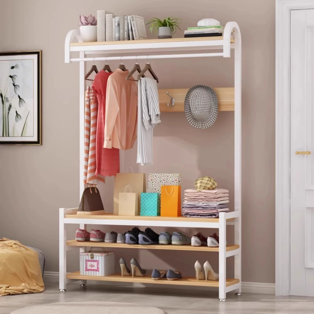 

Coat Bedroom Clothes Rack Minimalist Place Saving Beautiful Luxury Clothes Rack Hanger Boutique Percheros Home Decoration