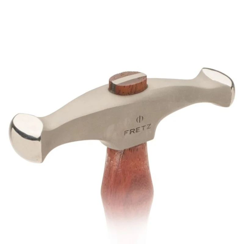 Fretz HMR-109 Silversmith Wide Raising Hammer Dual Curved Face for Jewelry Bowl Hollowware Bracelet Concave Forming