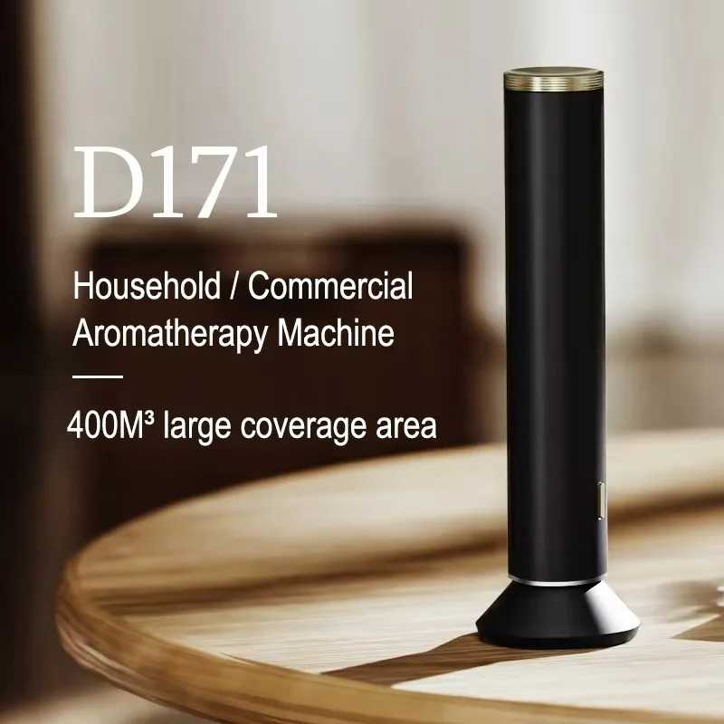 New Design Waterless 120Ml Long Lasting Fragrance Machine Aroma Essential Oil Scent Diffuser With LED Light