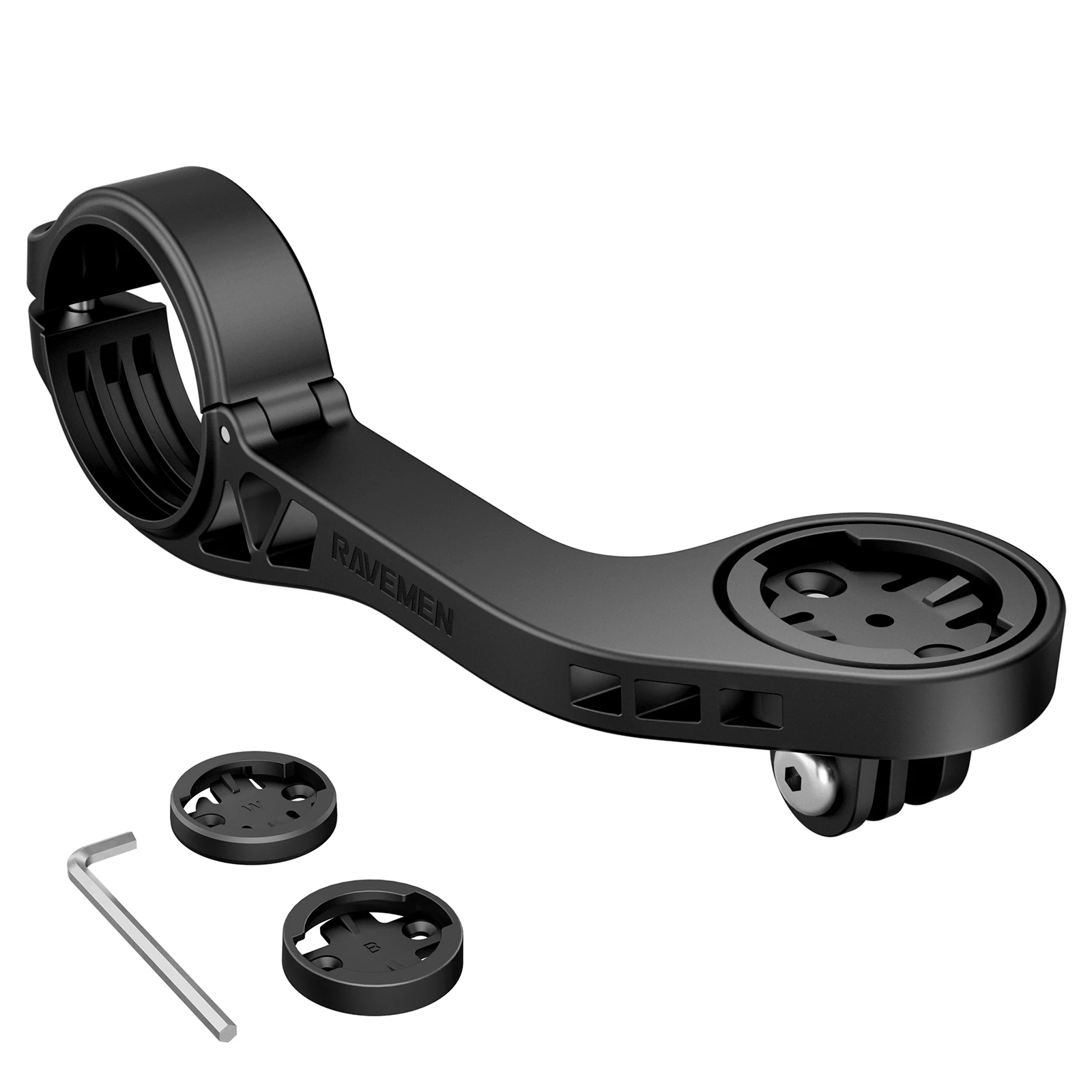 AliExpress RAVEMEN AOM05 Out-Front Bike Mount Bicycle Bracket Compatible with Garmin /Wahoo/Bryton computers/GPS/GoPro/FR160/FR300/FR500