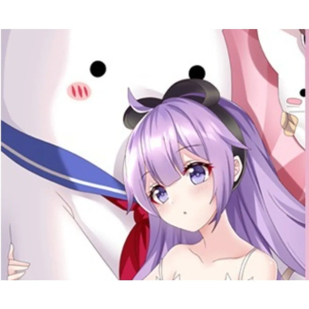 Unicorn Anime Girl Dakimakura Cover Double Sided Print Long Body Pillowcase