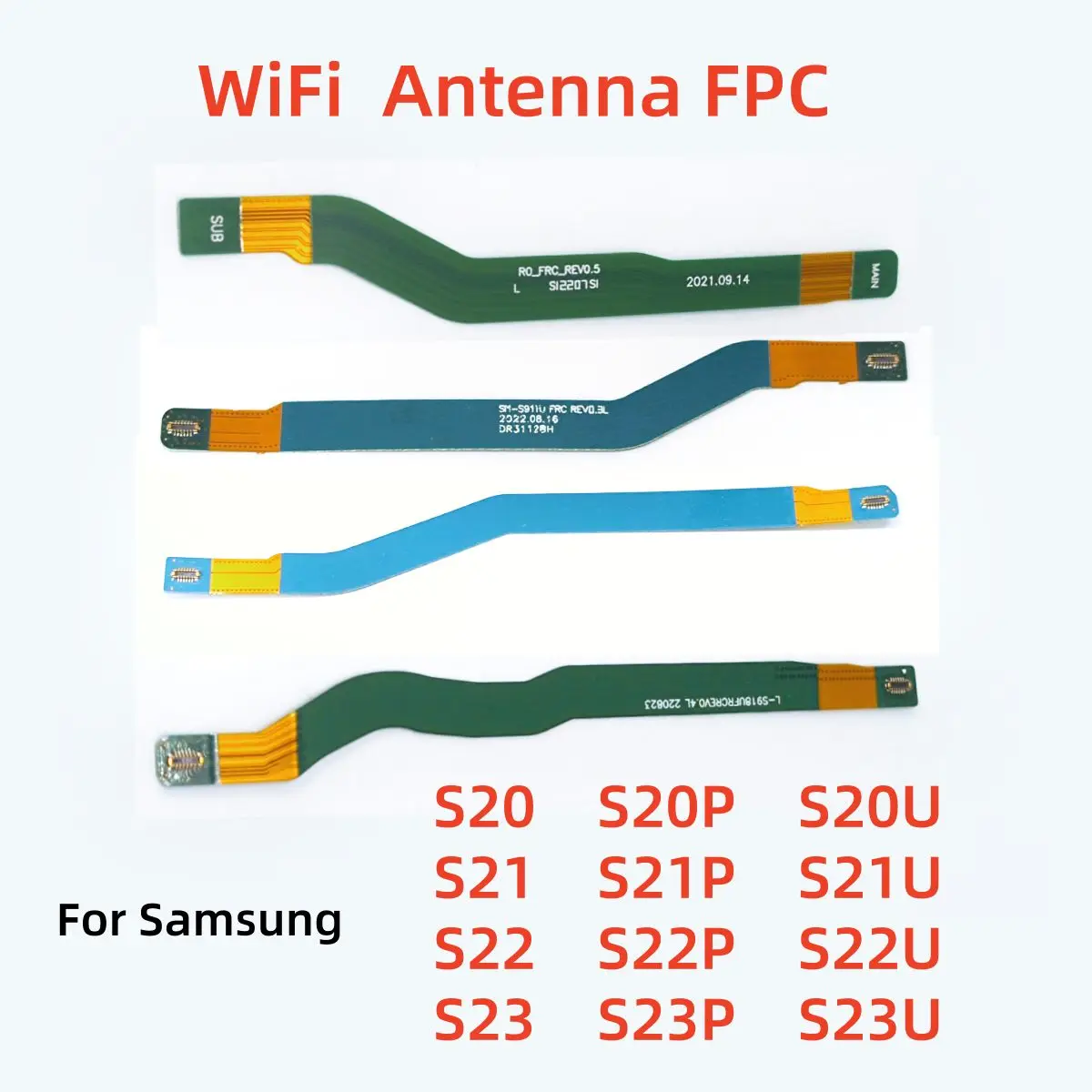 WiFi Signal Antenna FPC Connector Flex Cable on Main Board For Samsung Galaxy S23 S22 S21 S20 Plus Ultra FE