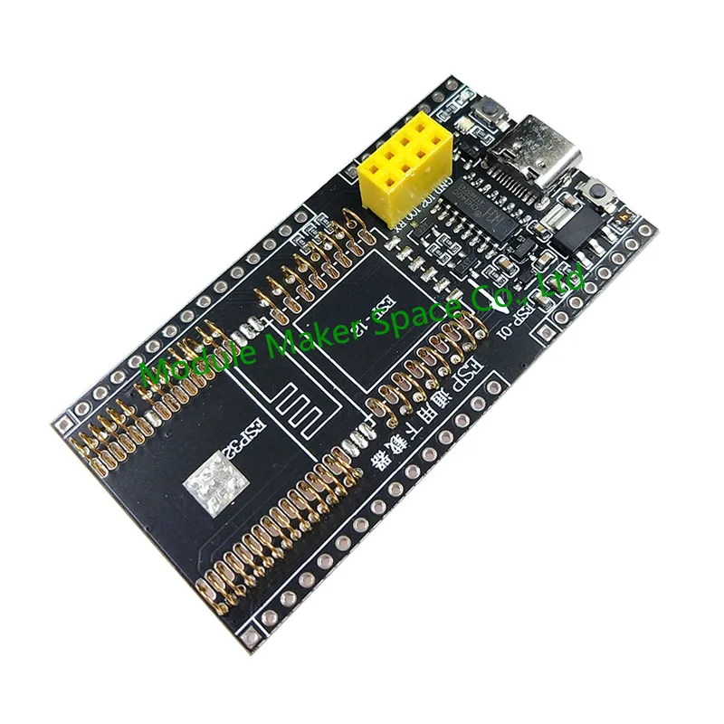 1pcs ESP8266 ESP32-WROVER บอร์ดพัฒนาทดสอบโปรแกรมเมอร์ซ็อกเก็ต Downloader สําหรับ ESP-01 ESP01S ESP12 ESP32 อะแดปเตอร์ CH340