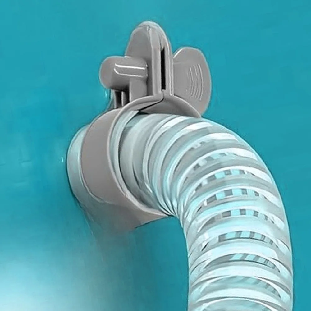Plastic 1-1/4 Inch Hose Clamps for Pool Maintenance Applications Including Filter Pump Hose and Sand Filter Connections