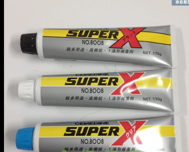 CEMEDINE SUPER X 8008 liquido metallo vetro gomma sigillante universale dhesive