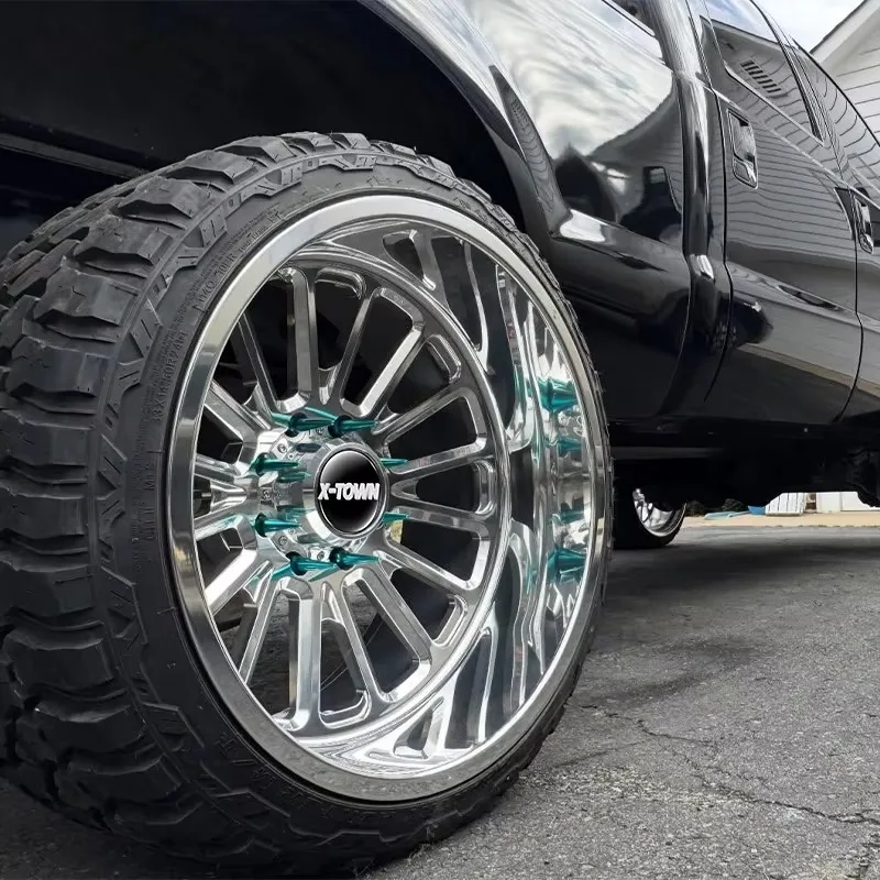 26 Style 8x165.1 6x139.7 8x170 8x180 20x12 22X12 26x16 24x14 24X12 Chrome Alloy Wheel Truck Forged Wheels For Ford F150 For Chev