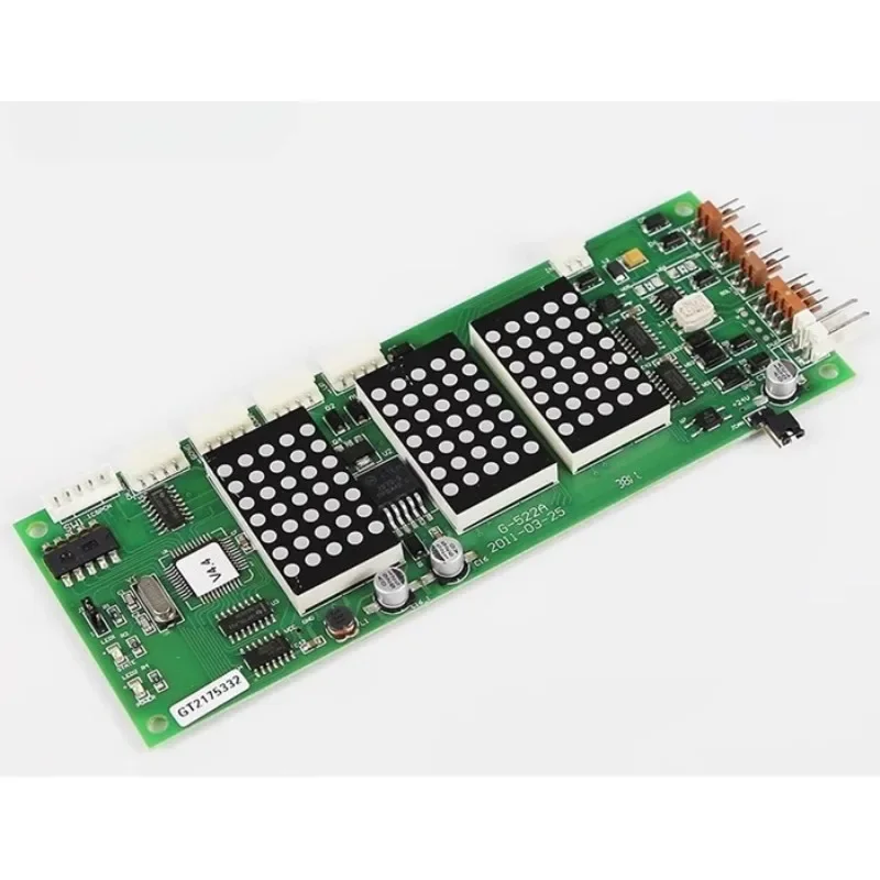 部品はティッセンエレベーターの出発案内表示パネルG-264A/G-264F/G-290/G-522Aに適しています。