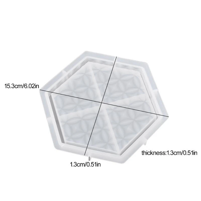 Silicone Tray Molds Epoxy Resin Molds Small Fruit Dish Moulds Silicone Texture Suitable for Hand-Making Resin Artworks