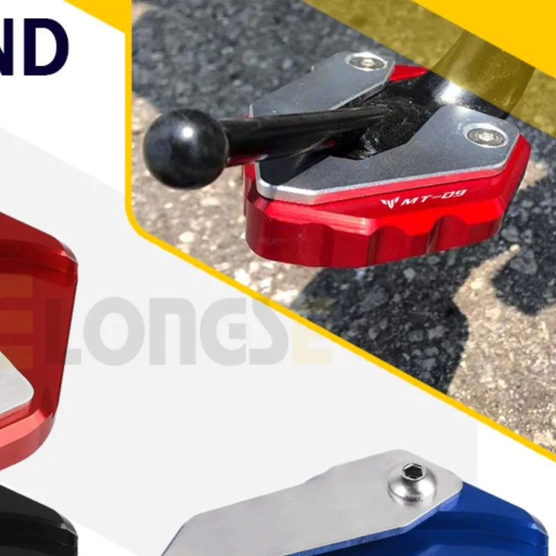 FOR YAMAHA XSR900 XSR 900 2024 2025 XSR900 xsr900 New Motorcycle Side Stand Enlarge Pad Kickstand Support Extension Plate 2026+
