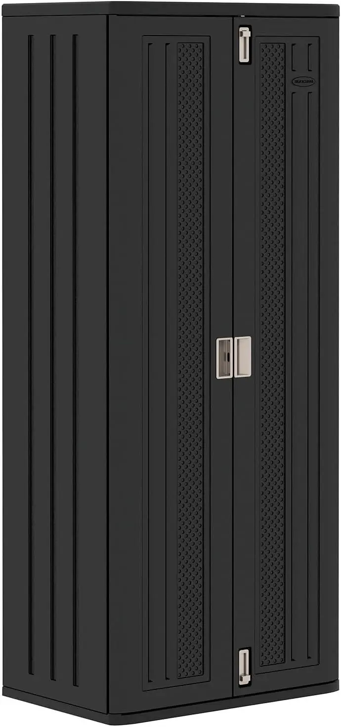 

Высокий шкаф для хранения, черный