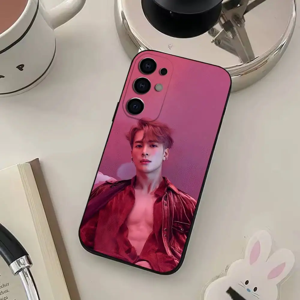 حافظة هاتف مغنية J-Jackson P.Jack W-Wang لهاتف سامسونج S25، S24، S21، S22، S23، S30، Ultra، S20، Plus، Fe، Lite، Note، 10,9,5G غطاء أسود