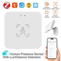 Tuya-Detector de presencia humana WiFi /Zigbee, Sensor PIR inteligente de cuerpo humano, Radar MmWave, Sensor de movimiento de microondas, detección de intensidad DC5V