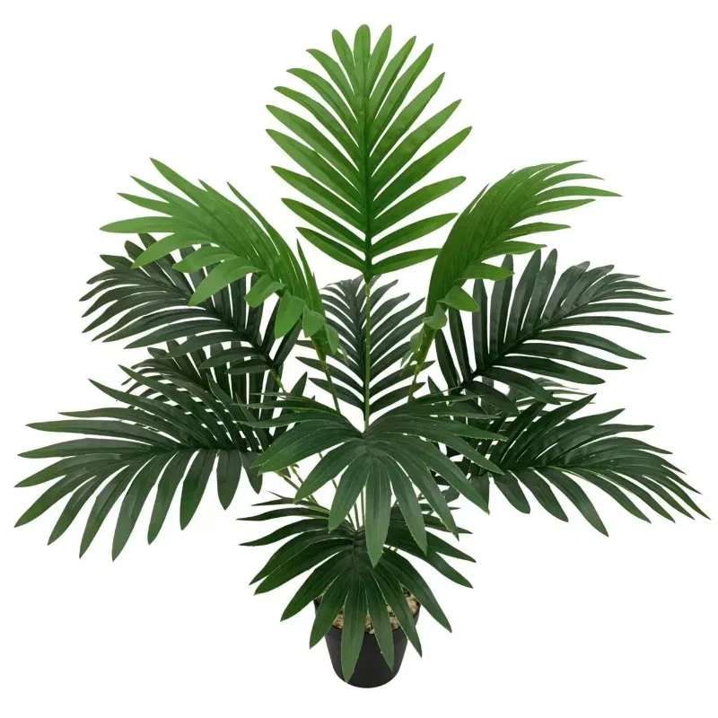 Artificial Plants Scattered Tail Tropical Large Artificial Palm Tree Plant Banana Leaves Outdoor Garden Home Office Decoration