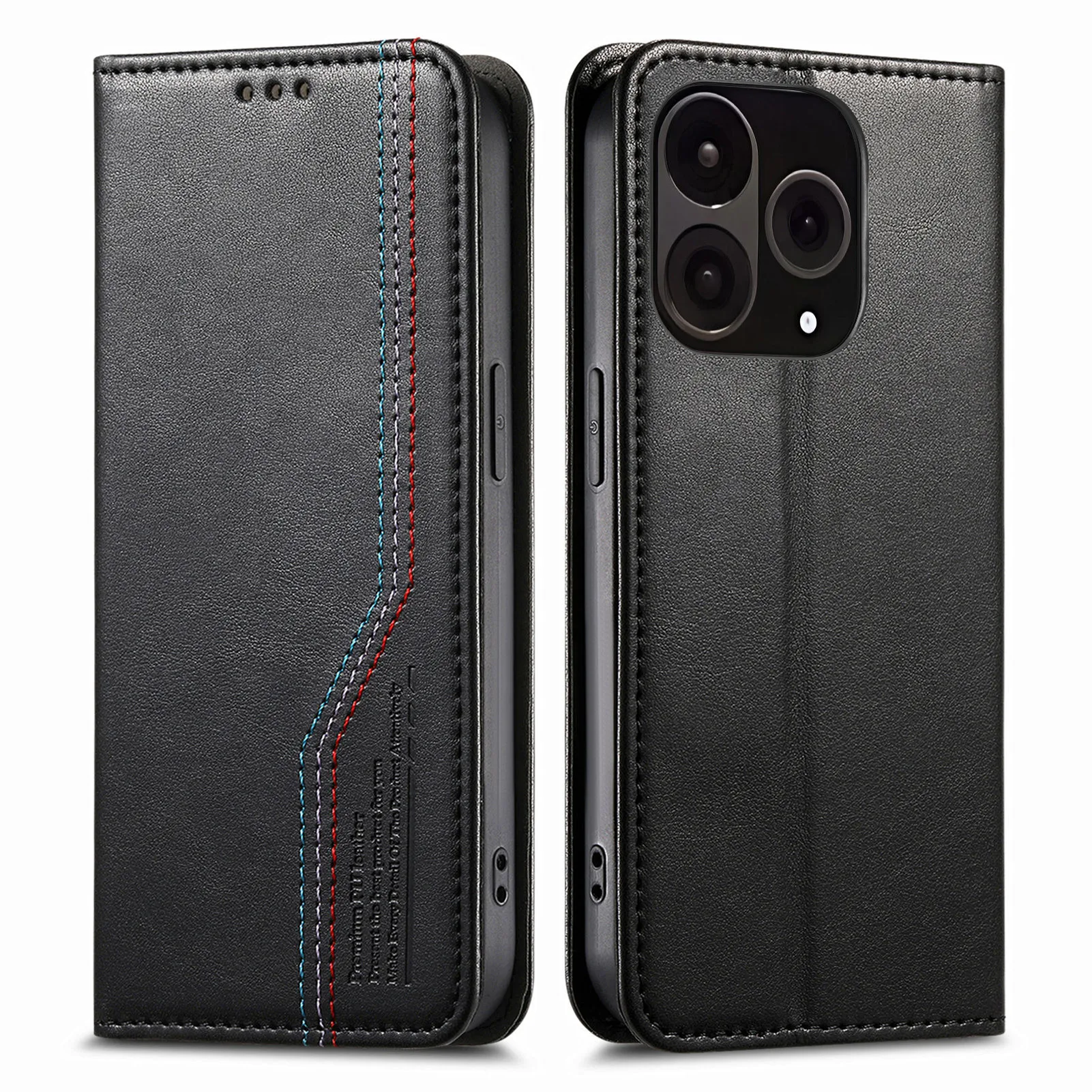 Luxury Magnetic Leather Wallet Card Phone Case For OnePlus 15 oneplus 15 Flip Wristband Holder Cover Bag Shockproof Back Cover