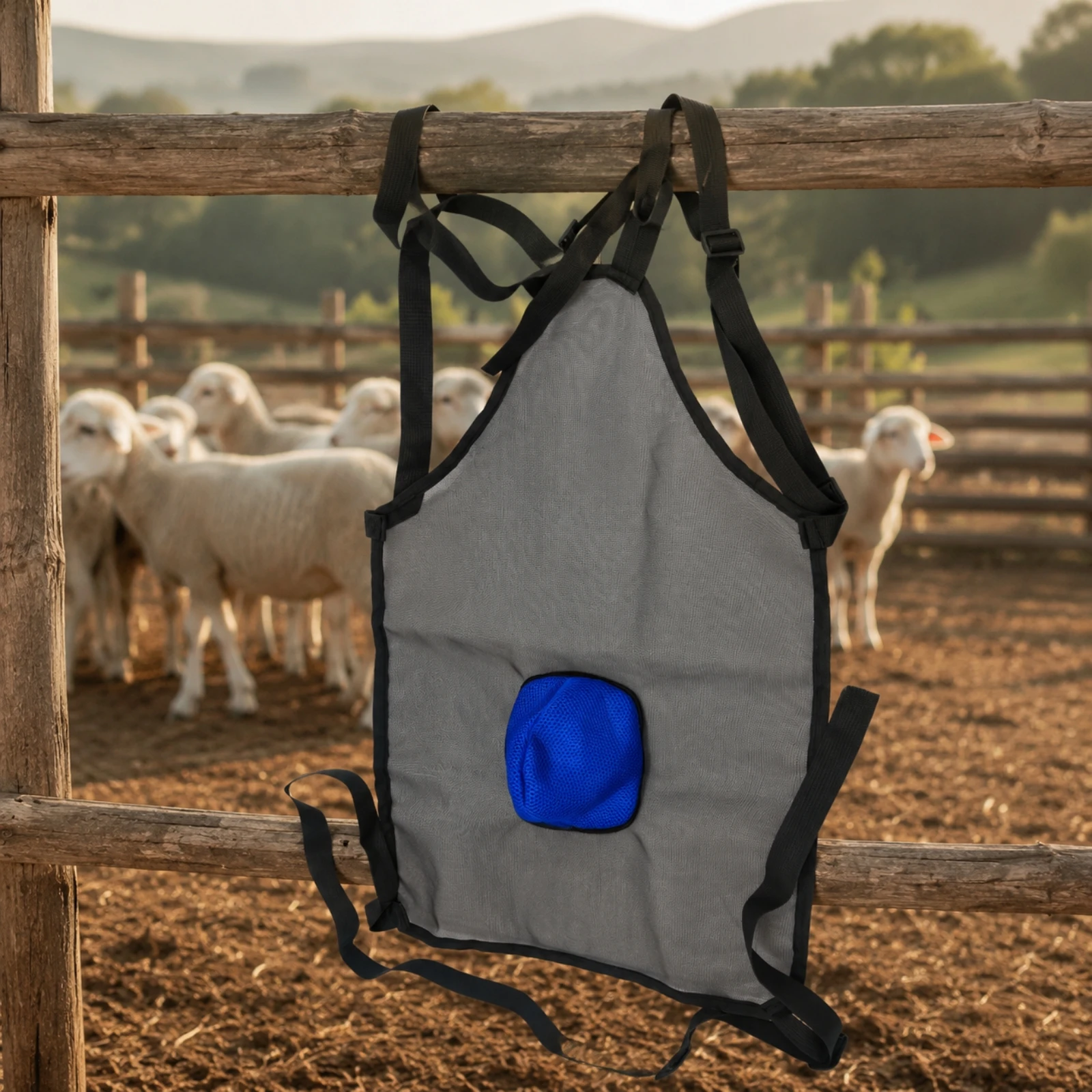 Adjustable Sheep Bellyband Lightweight Sheep Belly Cover Ewe Anti Breeding Belly Wrap for Ranchers, Farms, Ranches