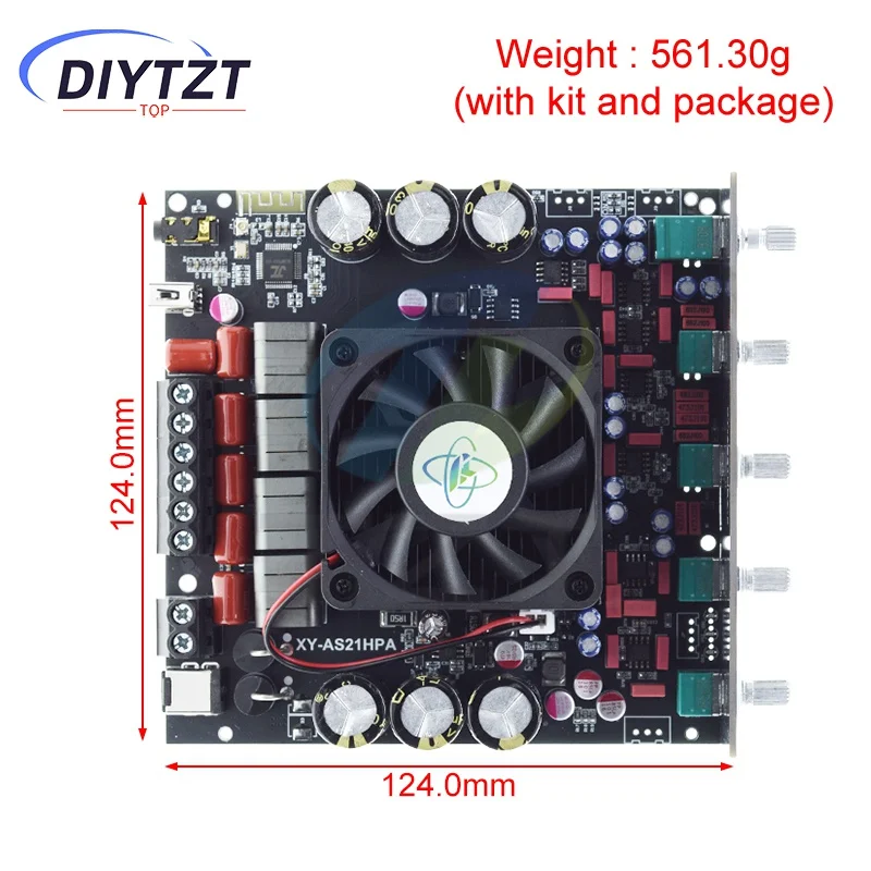 XY-AS21HPA Bluetooth High-Power Digital Verstärker Bord 2,1 Kanal Subwoofer 300 W * 2 + 600 W Dual TPA3255 Amplificador