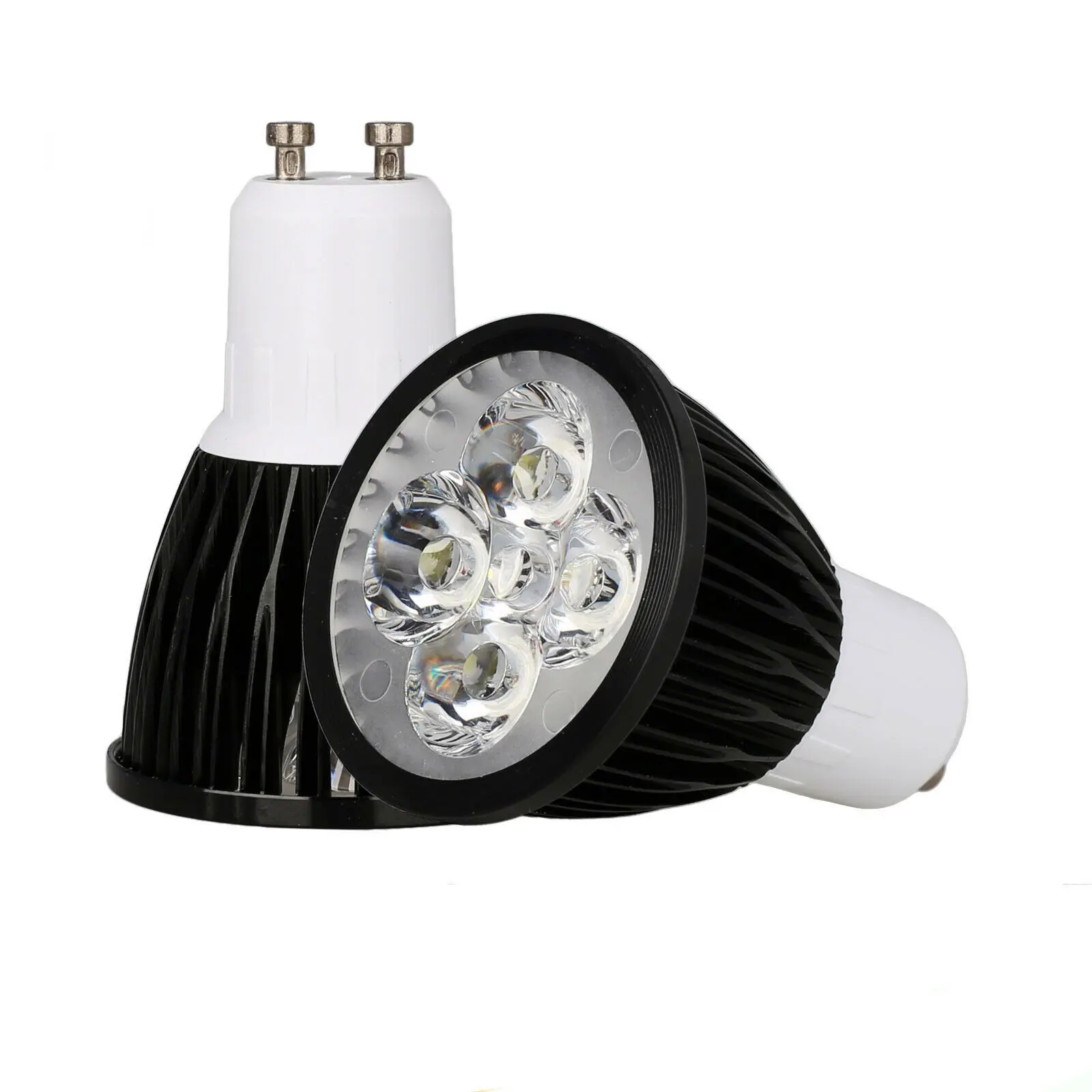 LED Spotlight GU10 MR16 GU5.3 85-265V 12V Cold Warm Neutral White Lamps 45 Degree 12W 15W High Power Replace Halogen Lighting