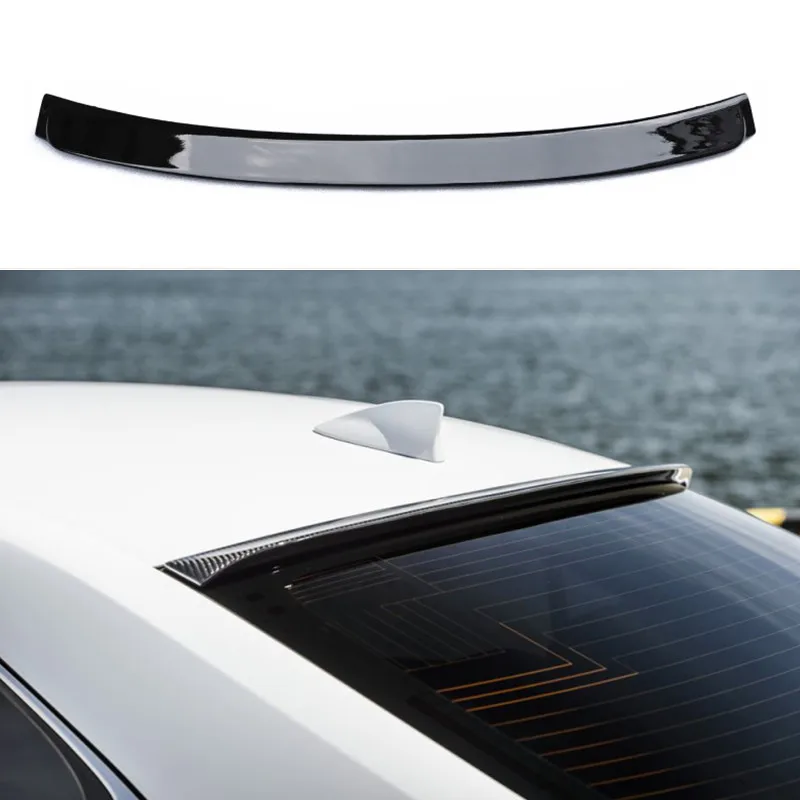 For 2006-2011 Lexus IS IS250 IS300 IS350 ABS Plastic Rear windshield Spoiler Wings Black Carbon Exterior Tuning Accessories