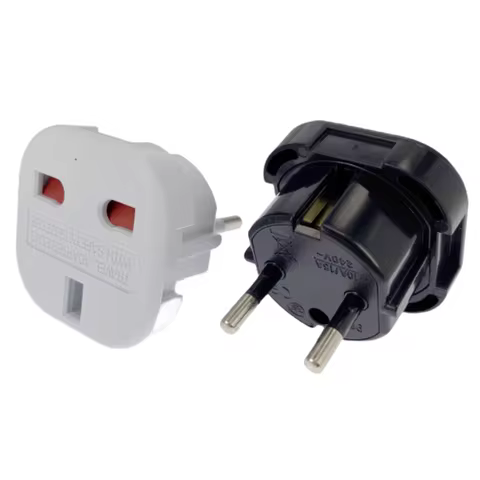1pcs UK to EU Socket Adapter 220V Euro Travel Plug Converter AC Wall Charger Power Adapter UK British Adapter Electrical Outlets
